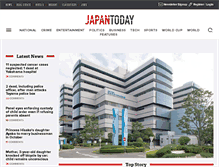 Tablet Screenshot of japantoday.com